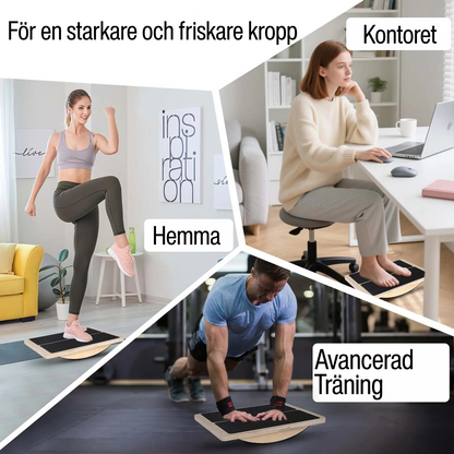 Ergoluxe Yoga & Balansbräda