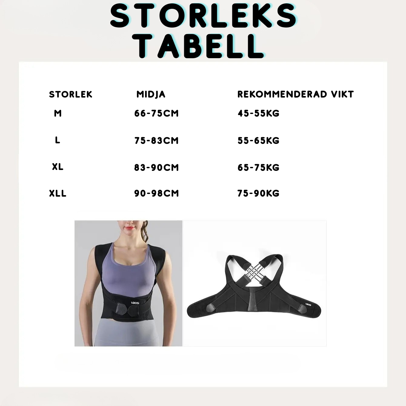 Ergoluxe JusterbarPosture Corrector