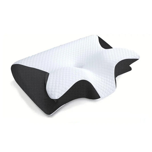 Ergoluxe 2-i-1 Ergonomisk Memory Foam Nackkudde